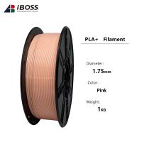 Demande personnalisée Imprimante 3D 18 couleurs Filament rose PLA pour la technologie de formage