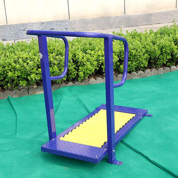 Body Building Public Outdoor Exercise Equipment Powder Coated Mateial 1.06m Size