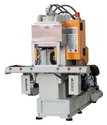 Double Slide Horizontal Injection Molding Machine 15-25 Ton ABS Plastic Moulding C Type