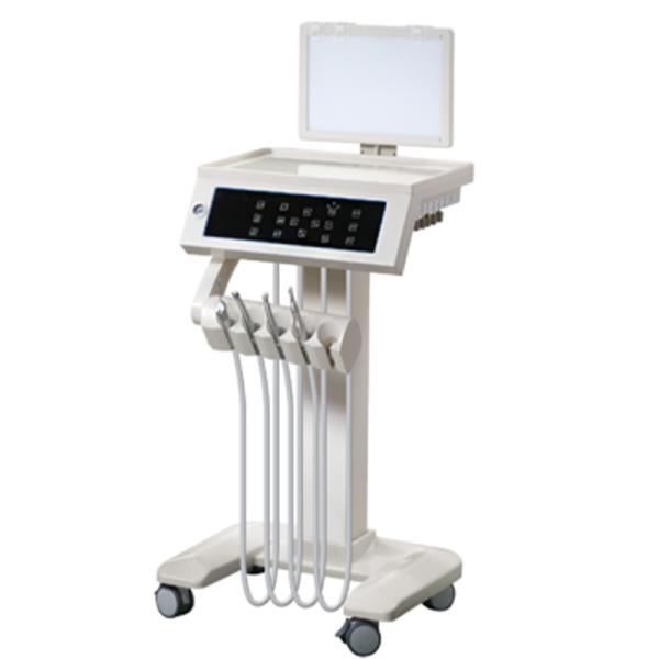 DC24V Electric Dental Chair With Adjustable Positioning Headrest Armrests Foot Controls