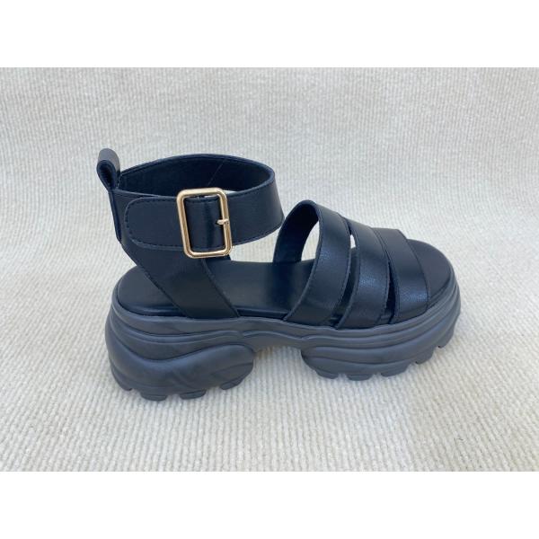 Heightening Platform Sandals For Women With Buckles Anti Slip