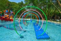 Parcs aquatiques Pads d'eau en plein air Terrain de jeux d'eau équipement de divertissement Rainbow Water Spray Loops