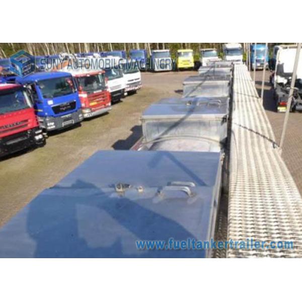 38000 L Chemical Oil Tank Trailer , Butyl Acetate Semi Trailer truck
