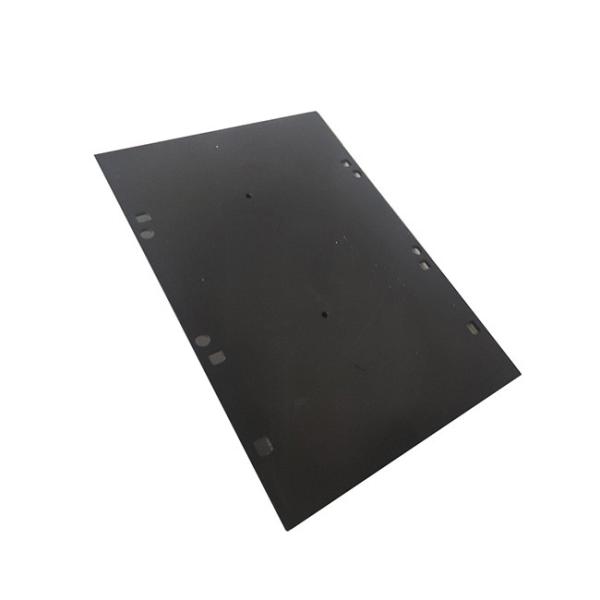 Black Anodized CNC Aluminum Parts , Precision CNC Machining Milling Drilling Motorcycle Components