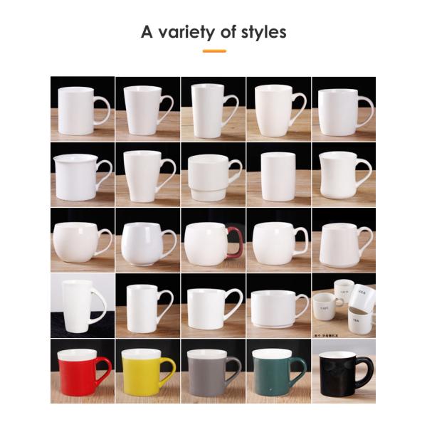 Высокие большие кружки Керамические настраиваемые кружки 3D для домашних порцелановых кружек 12x8.8x9.8CM