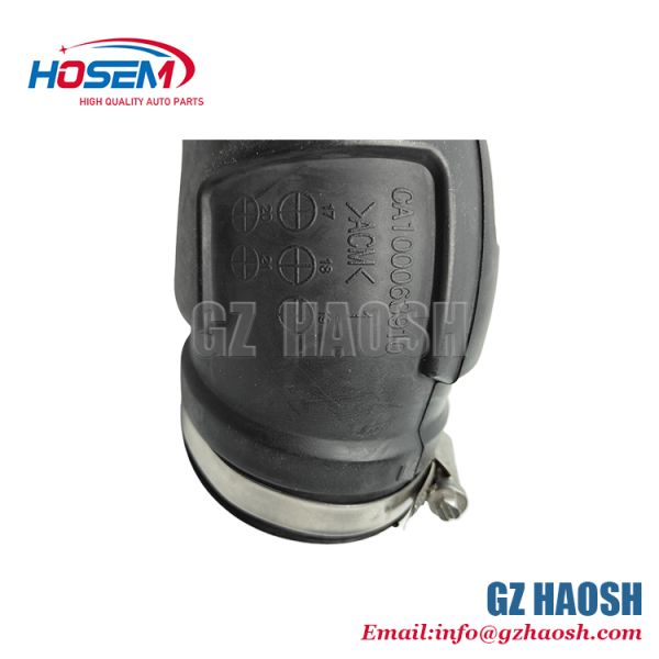 Auto Parts Air Intake Pipe CA100063910 Specifications DMAX19 MUX18 RZ4E G6 For Isuzu DMAX MUX LTG61.9
