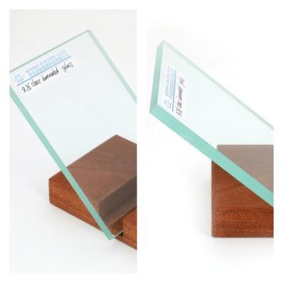 Resistente a intempéries Vidro laminado transparente insonorizado 6,76 mm 8,76 mm 10,76 mm 12,76 mm