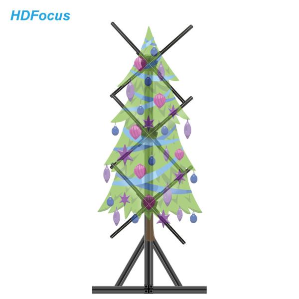 Wifi Holographic Projector Eye Catching Led Fan 3d Hologram 3d Fan 100cm Holographic Fan