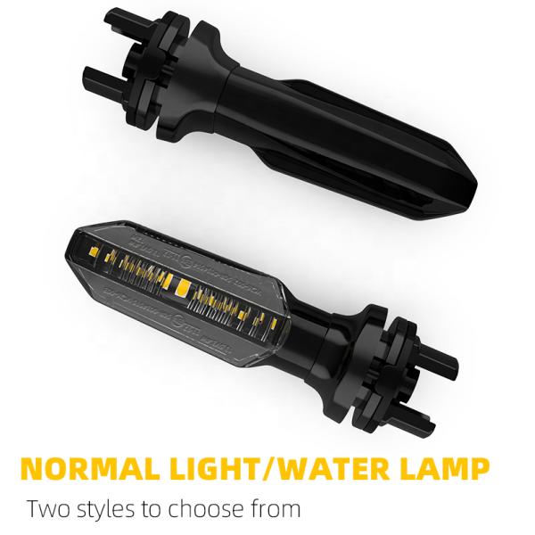 DC12V Voltage ABC PC Matériau YAYE Lampes à eau Indicateurs de virage de moto