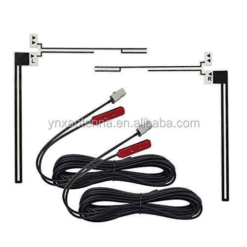 Прямая подача 5dbi Gain RG174 VHF/UHF Цифровая автомобильная антенна телевидения Антенна пленки Антенна мембрана Антенна