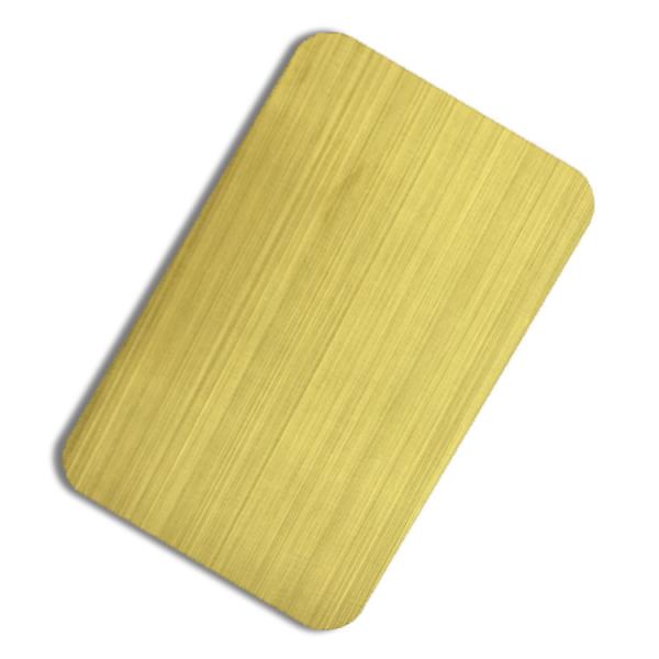 AISI Brushed Stainless Steel Sheet 304 316 Hairline 1219mm Slit Edge