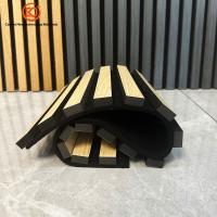 Panneaux ondulatoires en MDF en faisceau de bois 3D personnalisables - pliables, bouclés et parfaits pour la conception acoustique