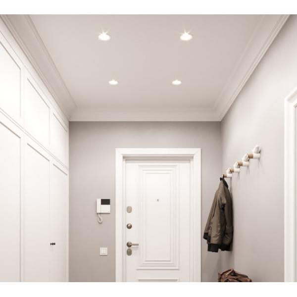 Recessed Indoor IP44 LED Downlight Aluminum Body For Hotel Home
