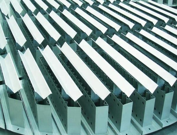 Orifice Type Column Internals Removeable Structure Anti Clogging High Elasticity