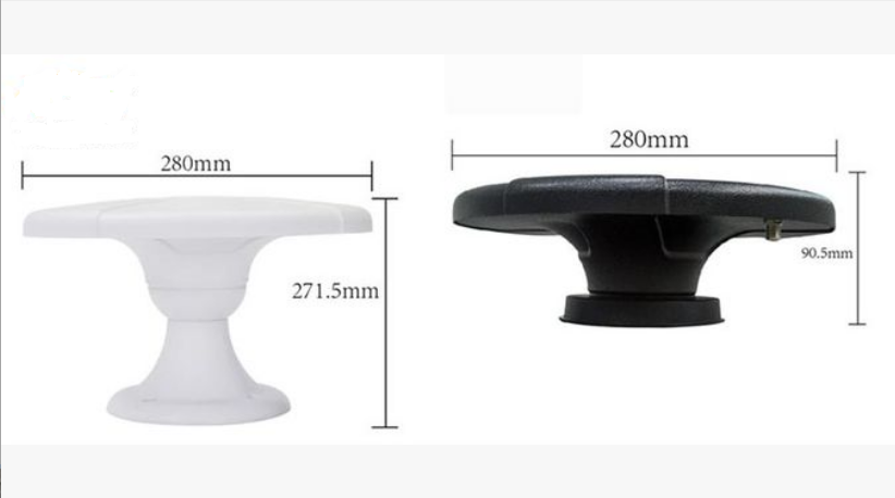 75Ohm 470-862MHz Boat / Camping Tv Antenna High Gain Caravan Tv Aerial HT--V086