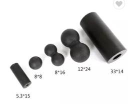 Yoga Pilates Physical Therapy Hollow Fitness EPP Foam Roller Set For Back