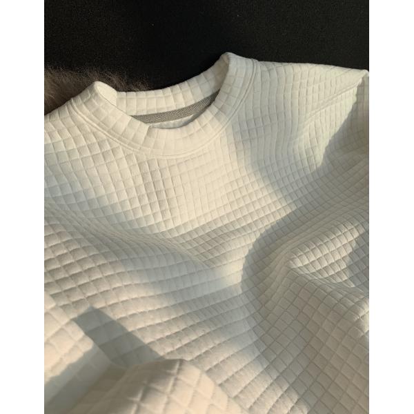 OEM Apparel Winter Oversized Ladies Round Neck Hoodies Losse Long Sleeves Tops