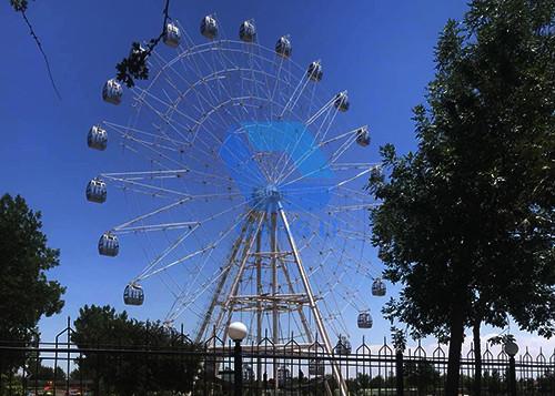65m Amusement Park Ride 8min/Circle Speed Giant Algeria Ferris Wheel
