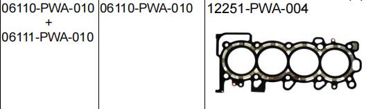 Автоматическое набивка GD6 GD8 крышки времени города Honda машинных частей 11410-REA-Z01