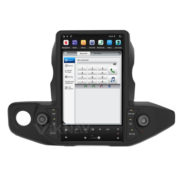 Авторадио для Jeep Wrangler (2018-2021) 13,6 дюйма GPS навигация DVD мультимедиа авто стерео 2din