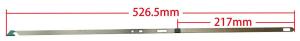 o B de 526.5mm Wiele atapeta o gancho de aço de tecelagem da maquinaria