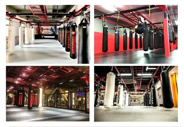 PVC PU Leather Heavy Boxing Punch Bag Custom Kickboxing Sandbag