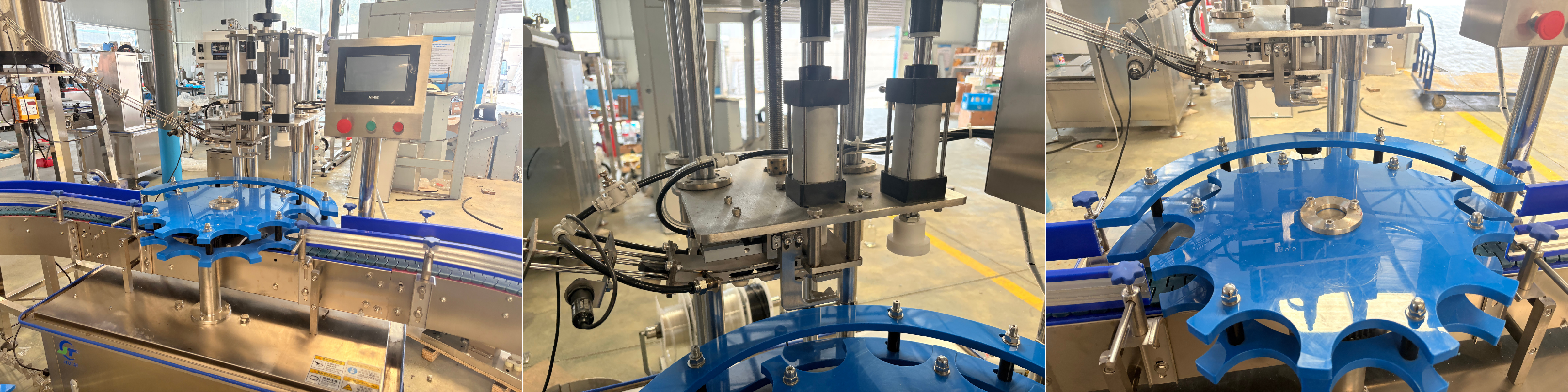 High Precision Wine & Whisky Glass Bottle Push T-Type Stopper Sealer Automatic T-Cork Capping Machine