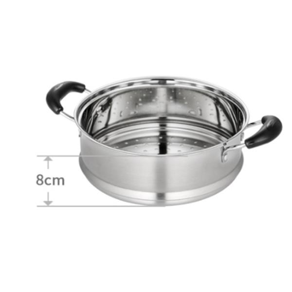 High Quality Stainless Steel Sauce Pan Milk Pot Soup & Stock Pots Set With Steamers