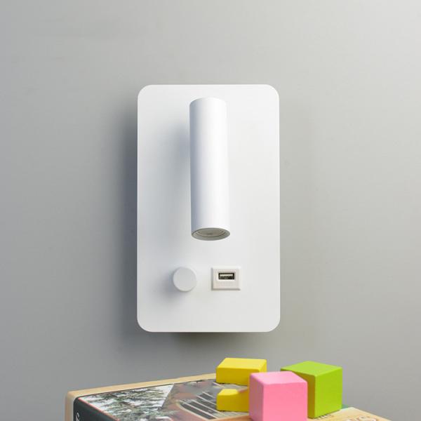 Dimmable switch bedside wall lamp bracket light hotel bedroom headboard reading lamps bed wall lamp