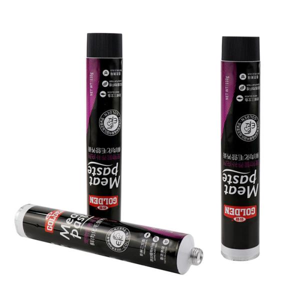 Трубок алюминия крышки M9 M11 M15 трубки острых косметических металлические складные