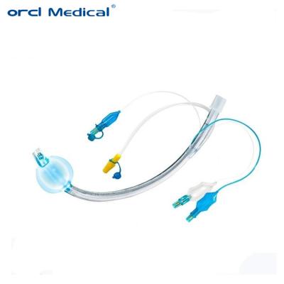 Utilização médica de alta qualidade 7.0 7.5 Tubos endotraqueais reforçados com duplo balão