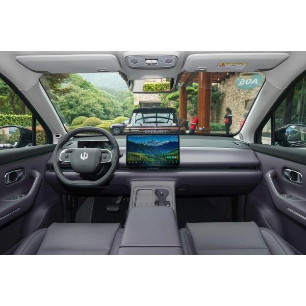 Leap Motor C16 2024 SUV eléctrico de 6 asientos de primera línea con 1095 km de alcance completo y transmisión de una sola velocidad