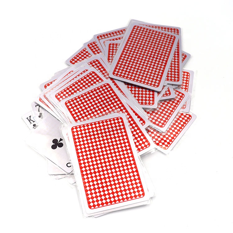 Customized LOGO Durable Metal Playing Cards with Color Printing for Promotional Gifts