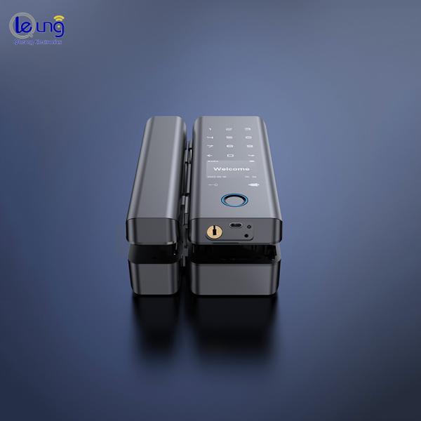 Intelligent Password Fingerprint Tuya WiFi Door Lock for Home Hotel Apartments Office