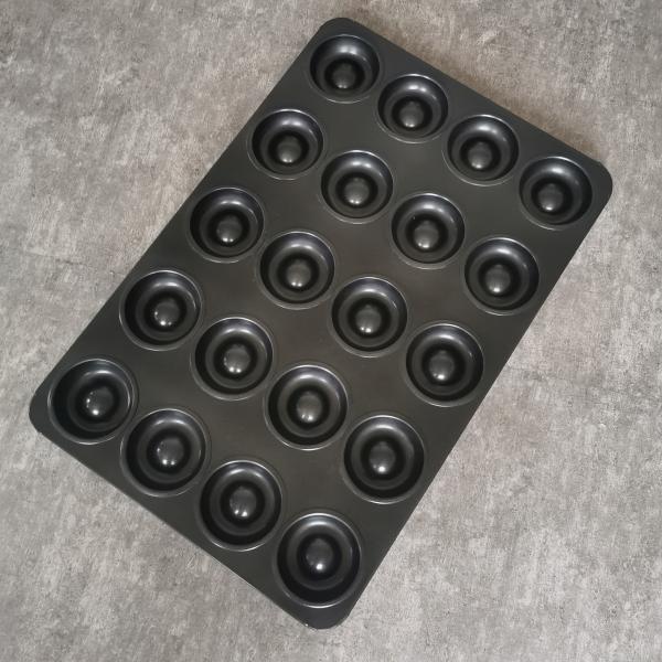 20 Cavity Aluminum Steel Silicone Geometric Cake Moulds