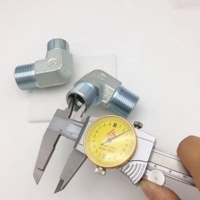Quente forjado 90 adaptadores hidráulicos métricos do cotovelo