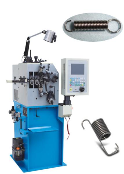 Automatic Oiling Bending Wire Machine , Semi Elliptic Extension Spring Machine 500kg