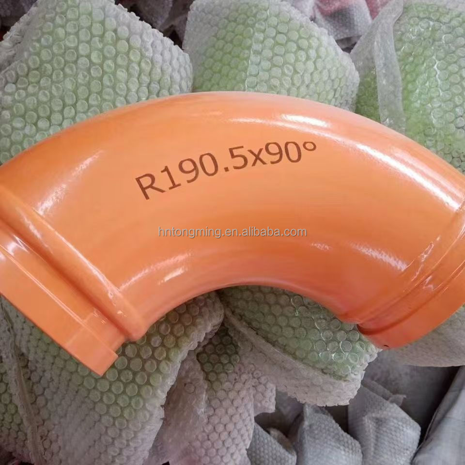 Concrete Pump Truck Wear-resistant Elbow Sanyi Zhonglian XCMGi Elbow Alloy Double-layer Wear-resistant Elbow End Ceramic