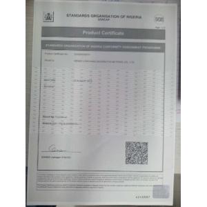 Henan Longyang Decorative Material Co.,Ltd Certifications