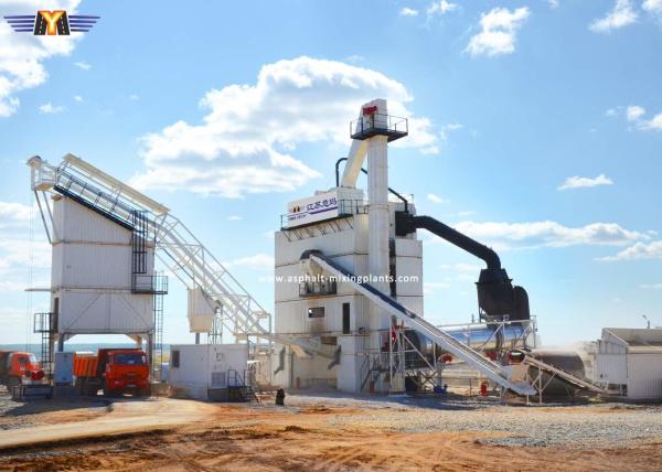 CQM 240T/H Asphalt Mixing Plant , City Road Hot Mix Batching Plant
