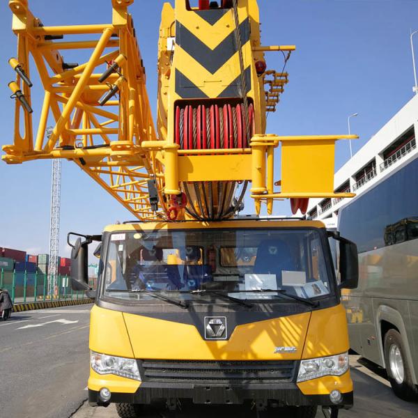 CIVL 50 Tons Hydraulic Mobile Truck Telescopic Boom Crane Especialy For Exporting