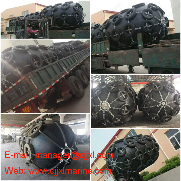 Rubber Floating Inflatable Tugboat Airbag