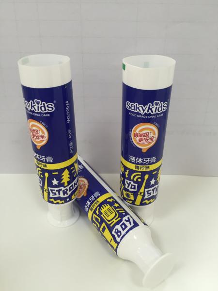 Emballage de tube de Dia35mm stratifié par impression offset PBL pour la pâte dentifrice orale de soin