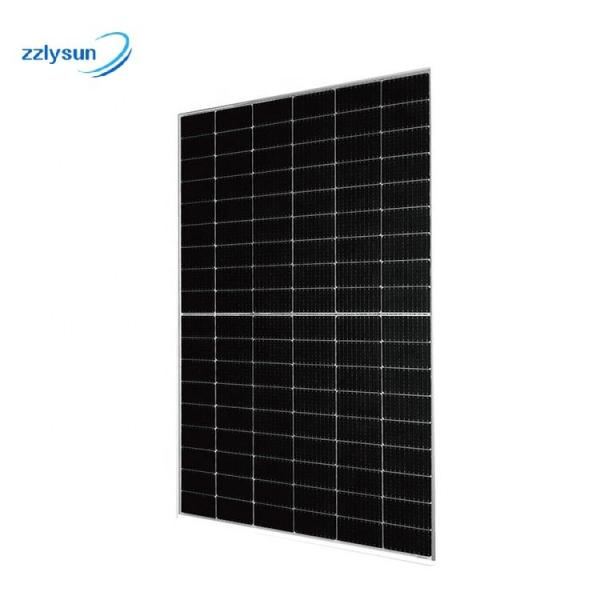 Best selling half cell overlap photovoltaic panel system 400W 410W solar panel full black monocrystalline solar panels