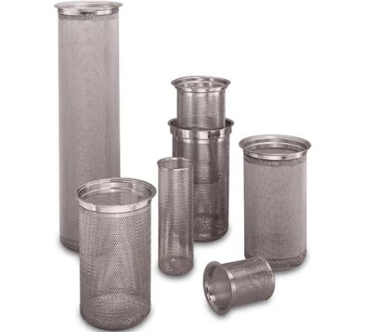 10 Micron 304 Stainless Steel Filter Tube Perforated Metal Cylinder
