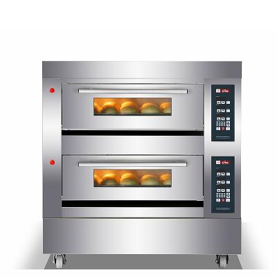 High Productivity Industrial Gas Pizza Oven 380V Gas Powered Pizza Oven