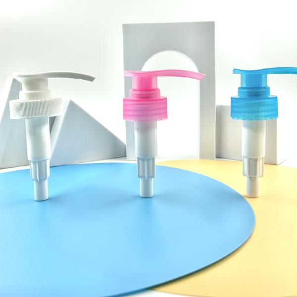 Cores personalizadas 28/410 32/410 38/410 Pomba de loção plástica para cuidados profissionais da pele