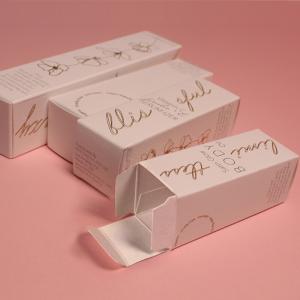 Custom Luxury Cosmetic Box for Essential Oil Perfume Skincare Packaging