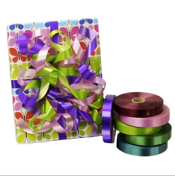 Poly PP Sustainable Gift Ribbon for Christmas Party Wrapping Decoration