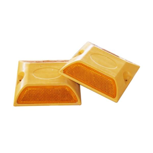 Highly Reflective Road Safety Reflector Aluminum Road Stud for Anti-pressure Pavement
